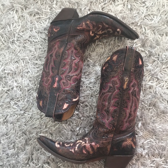 stetson snakeskin boots